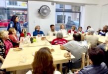 Balladares con jubilados: “No se abandona a quienes lo dieron todo”