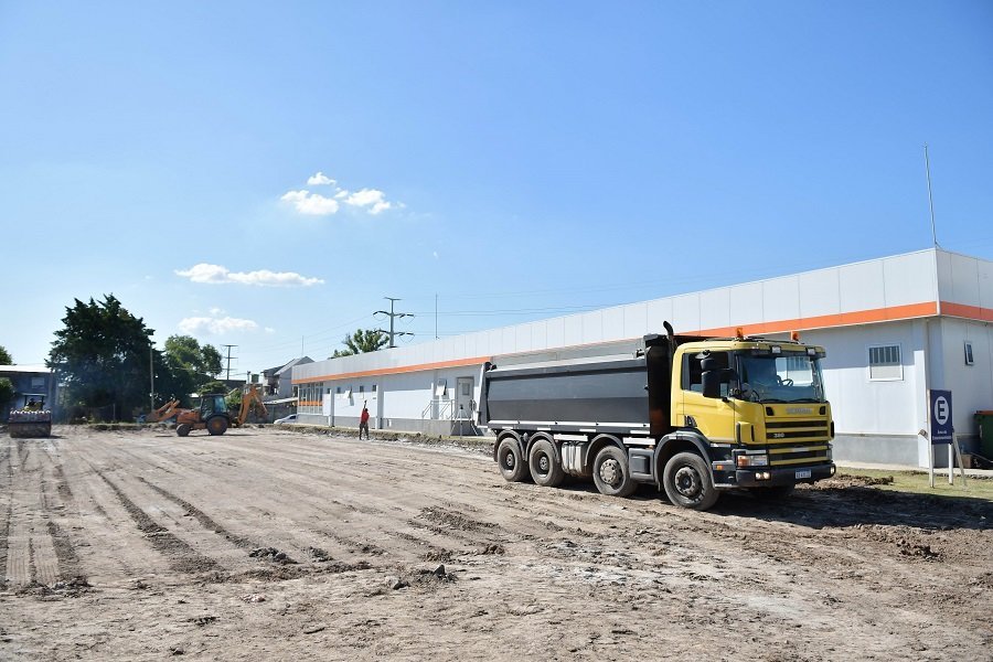 Avanza la construcción del Hospital Modular de Emergencia de Varela