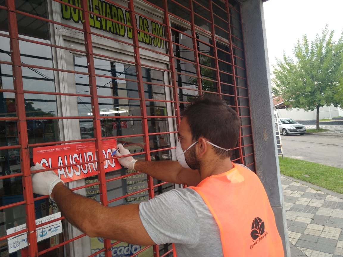 Nuevas clausuras por incumplimiento del decreto presidencial