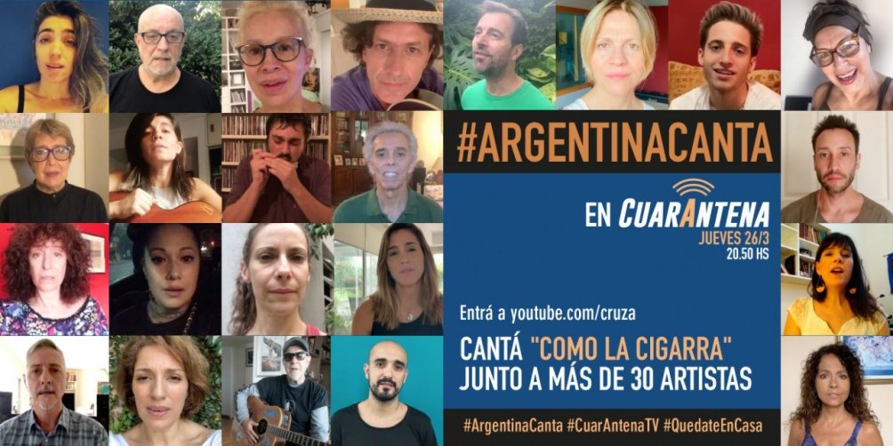 #ArgentinaCanta «Como la cigarra», de María Elena Walsh: hoy más de 35 artistas entonarán la misma canción