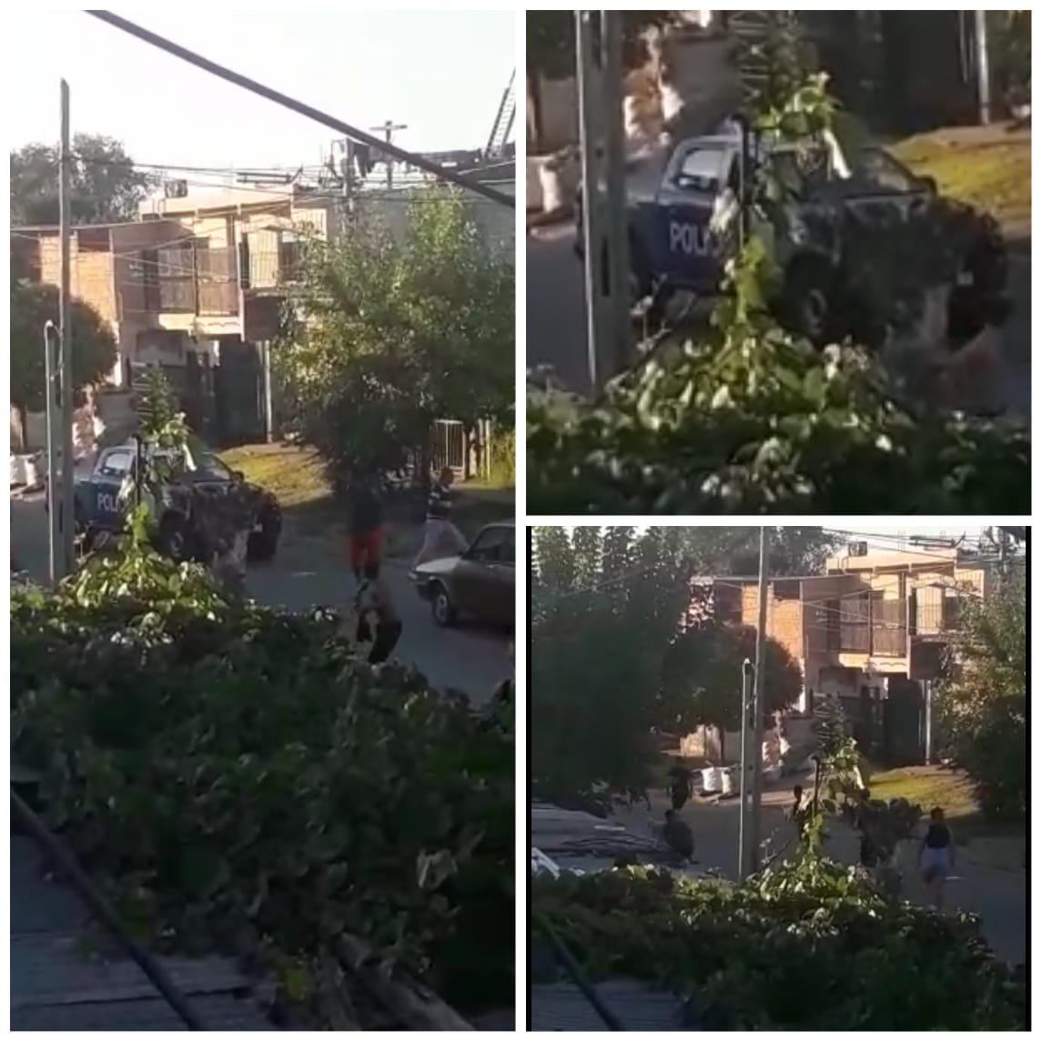 Ituzaingó: pedrada contra un patrullero que controlaba el aislamiento preventivo