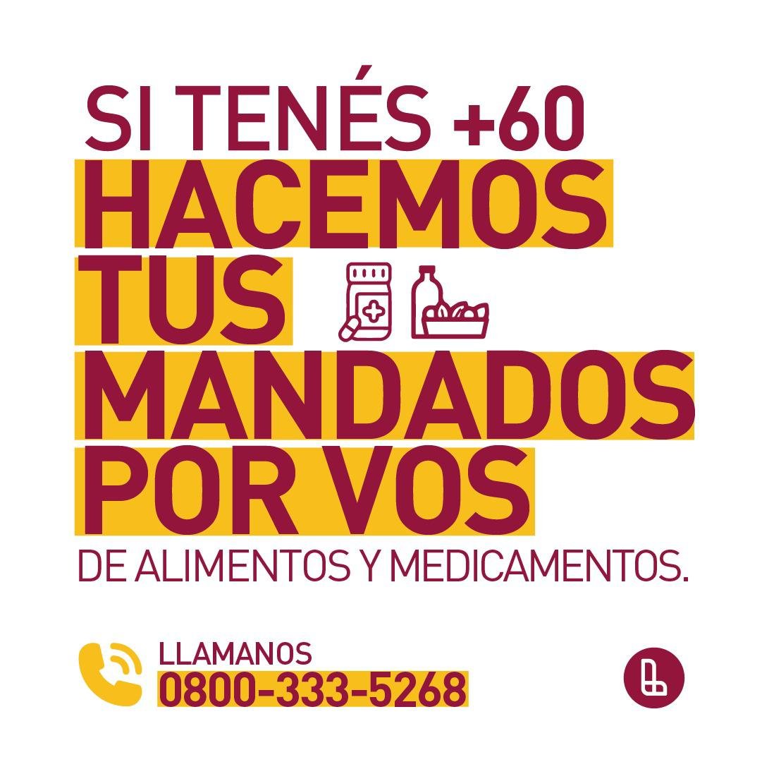 Lanús: desde mañana, personal municipal hará las compras domésticas a mayores de 60