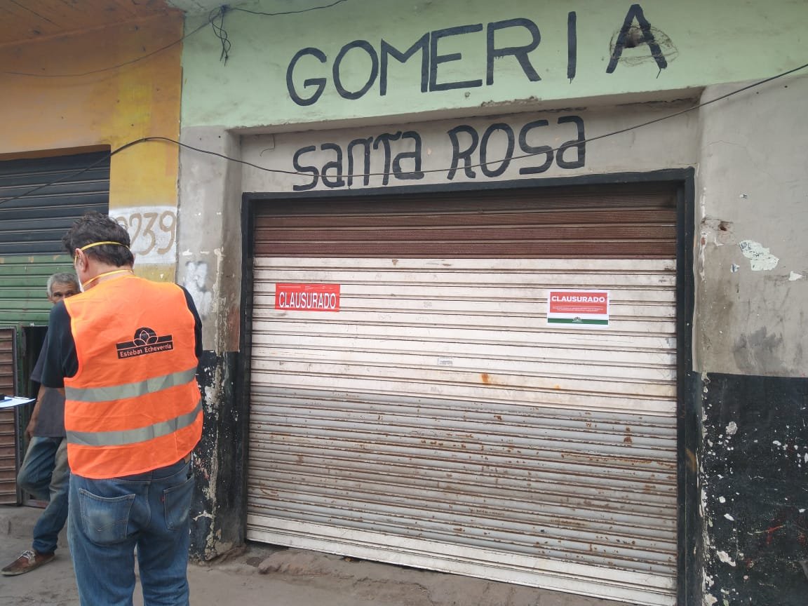 Echeverría: continúan las clausuras por incumplimiento del decreto presidencial