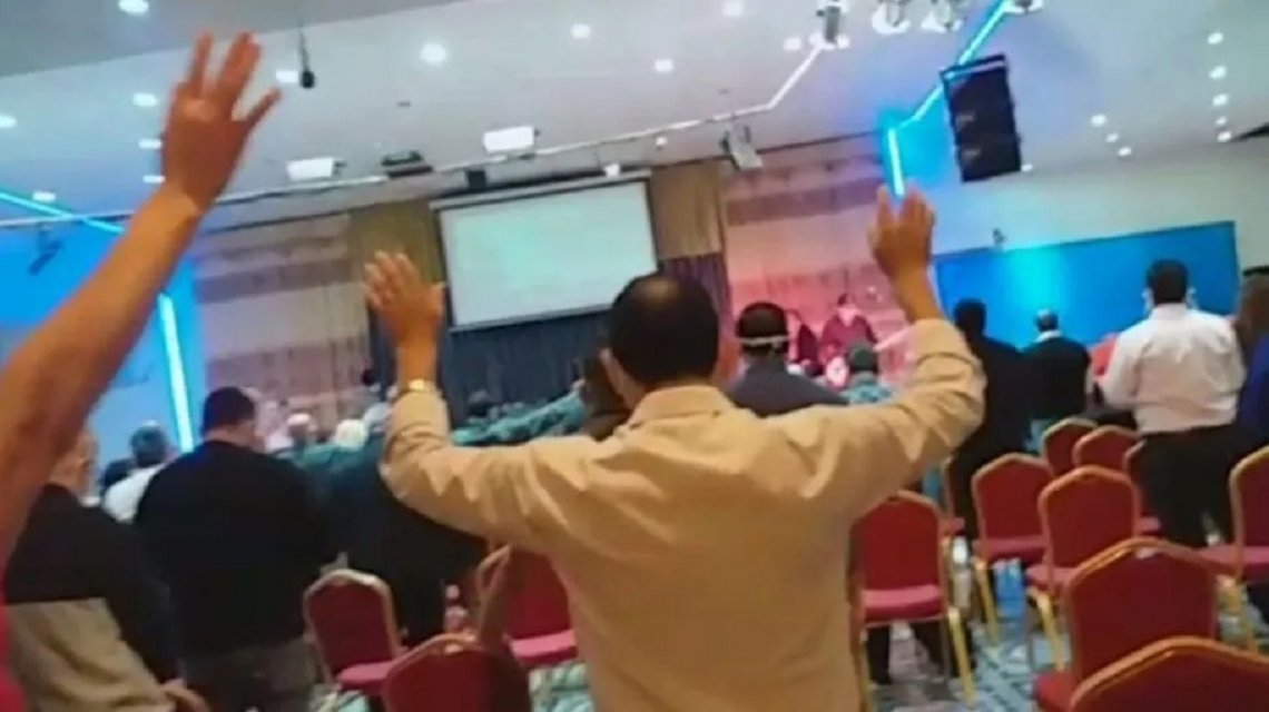 La municipalidad de Ezeiza clausuró el templo que violó la cuarentena