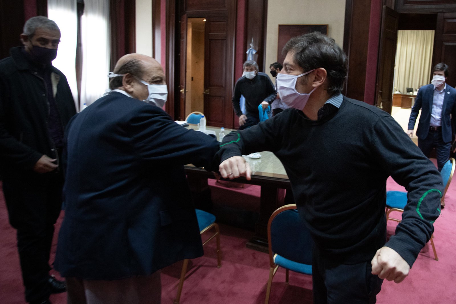 Kicillof junto a intendentes analizó la nueva fase del aislamiento social preventivo y obligatorio