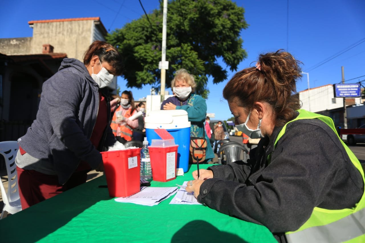 El Municipio vacunó a más de 1200 adultos mayores