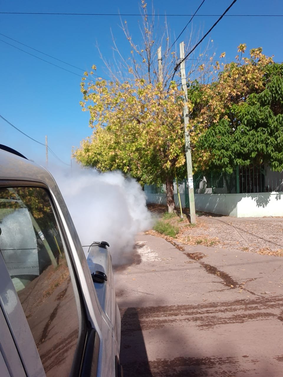 Operativos de fumigación en Monte Grande y Luis Guillón