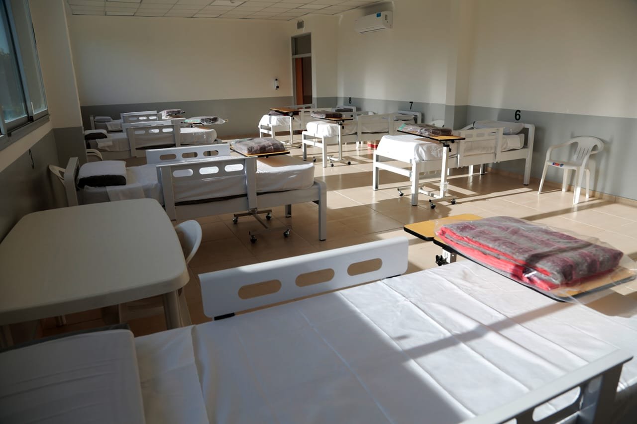 Transformaron al edificio del Instituto N°41 en un centro de internación extrahospitalaria