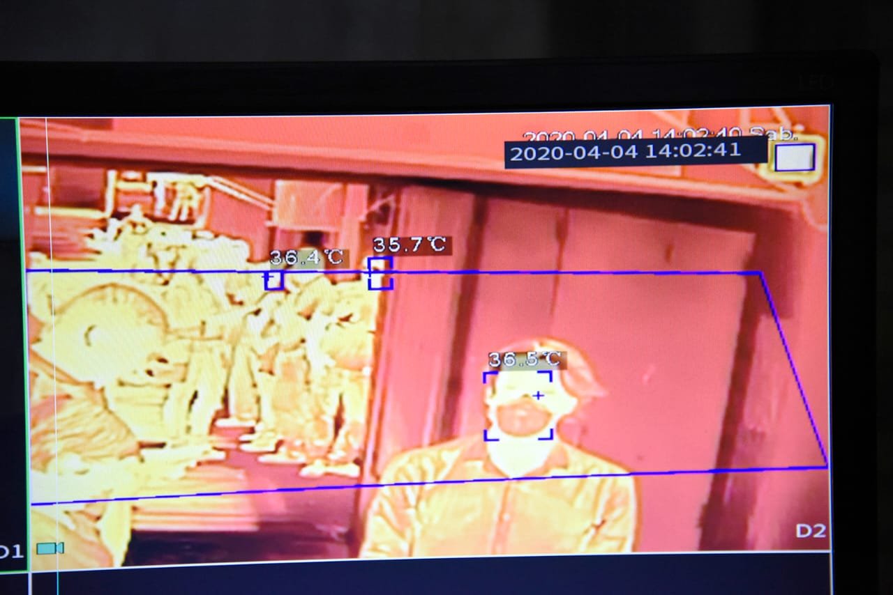 El Lucio Meléndez es el primer hospital del país con cámaras que toman la temperatura