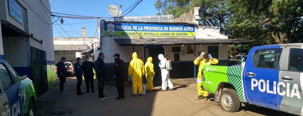Por sospechas de coronavirus: aíslan a policías de una comisaría de Lomas
