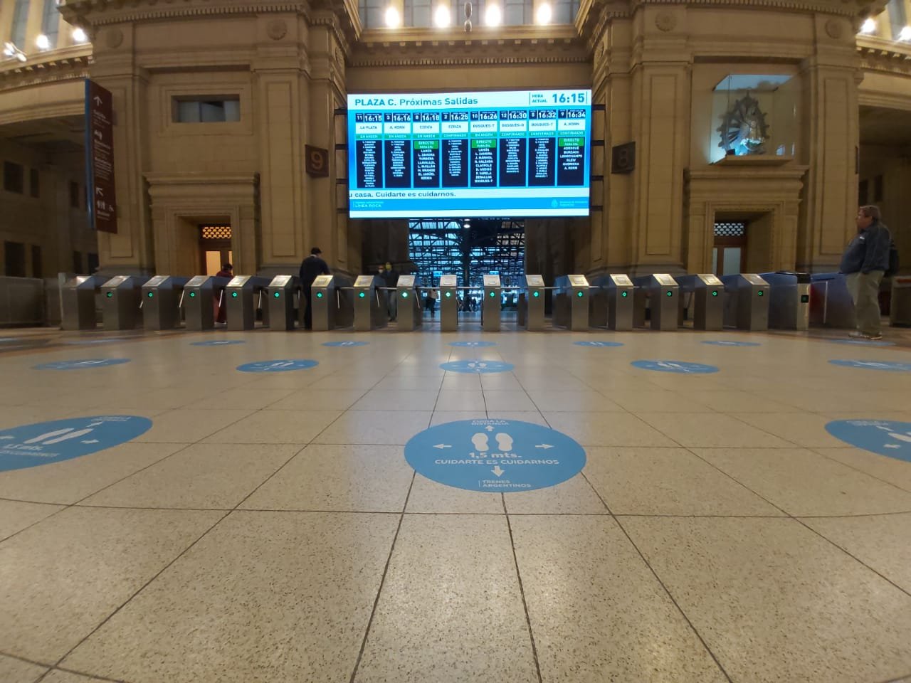 Trenes del AMBA: mayores controles a pasajeros, medidas de distanciamiento y tests diarios de temperatura a guardas y conductores