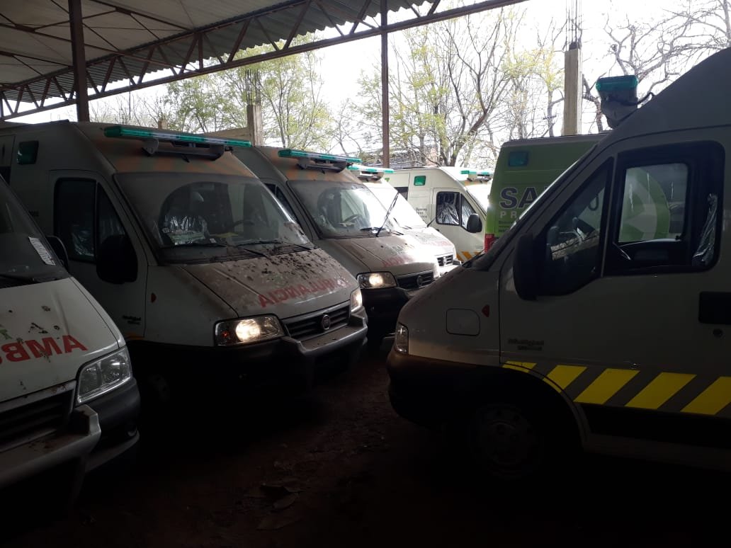 Para enfrentar la pandemia: la Provincia recuperó 24 ambulancias abandonadas por la gestión anterior