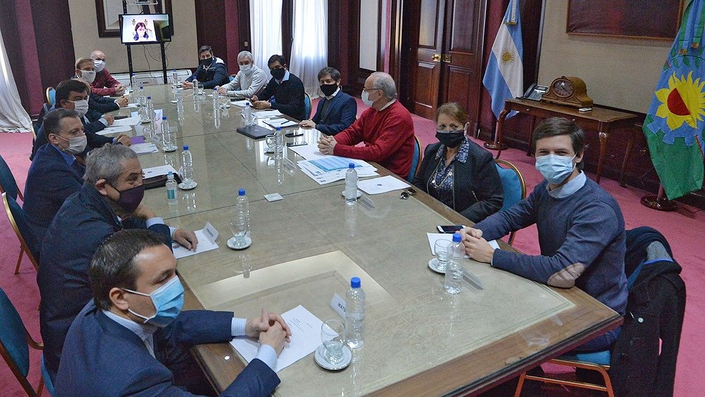 Intendentes de la Región se reunieron con Kicillof