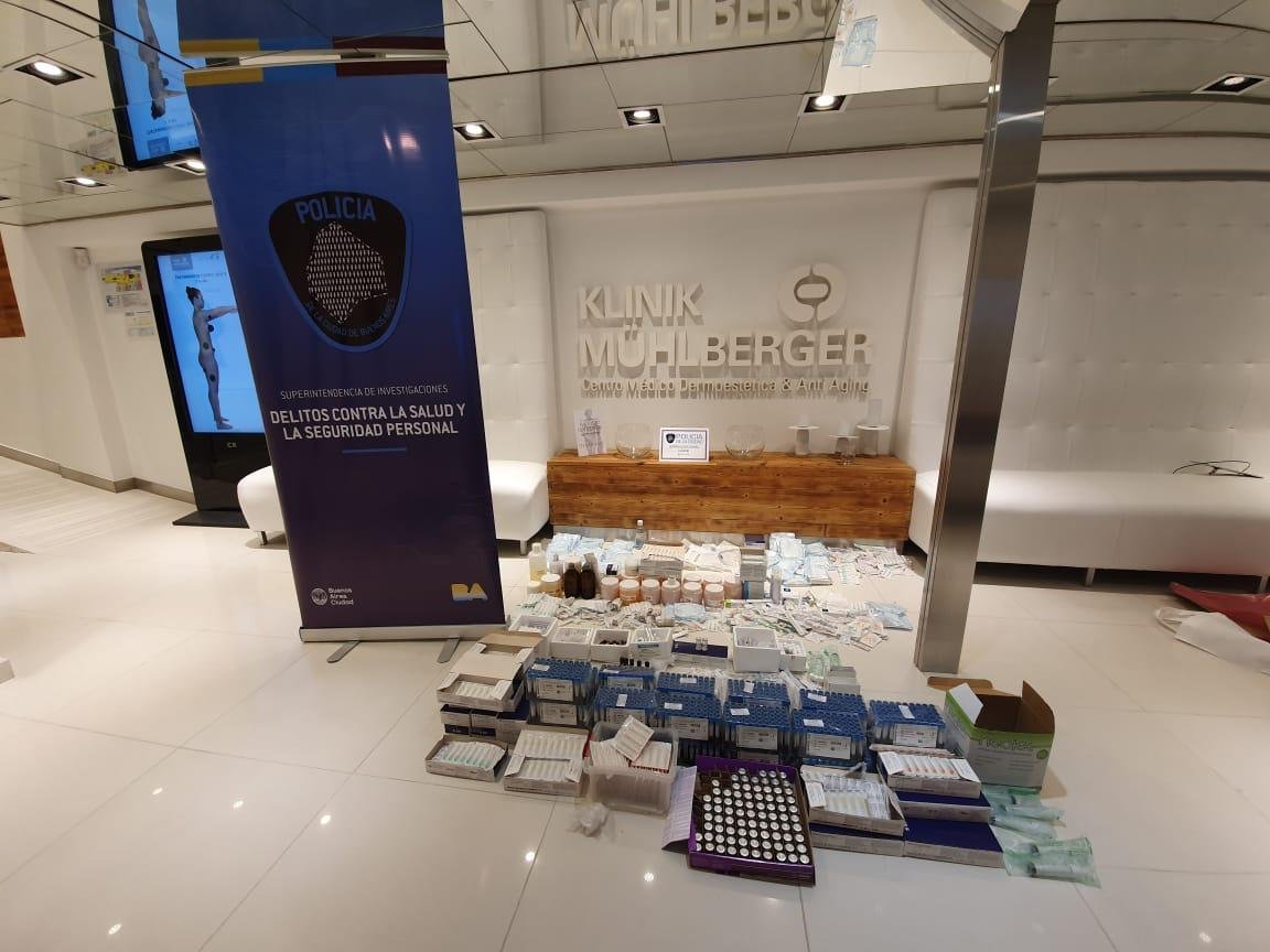 Detuvieron al Dr Mühlberger, el médico de los famosos, y clausuraron su clínica de estética