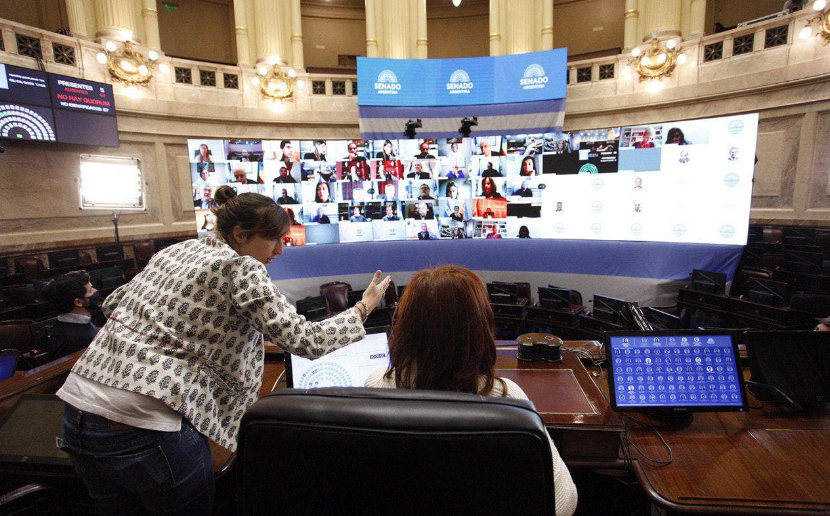 Senado: el bloque del Frente de Todos tildó de «irresponsables» a los de Juntos por el Cambio «por impedir la reforma de la Ley de Alquileres»