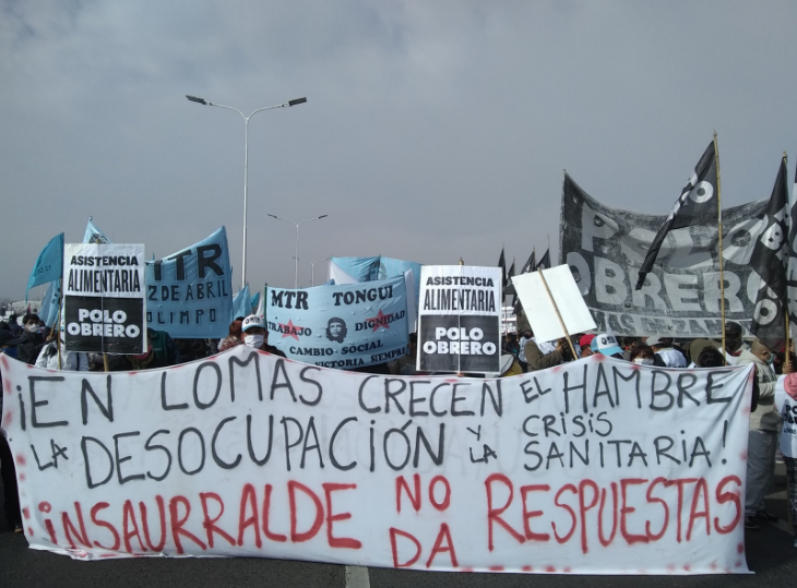 Puente La Noria: organizaciones sociales piden asistencia a barrios vulnerables