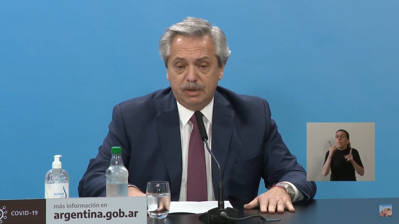 El Presidente anunció la intervención de la empresa Vicentin y el envío de un proyecto de ley para expropiarla