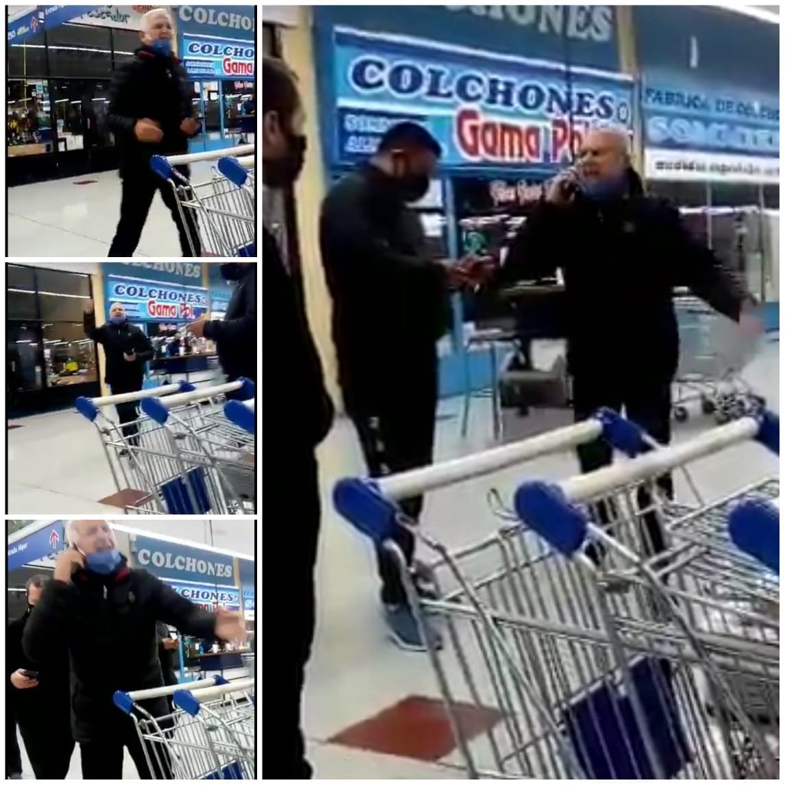 Lanús: pese a la existencia de 10 casos de coronavirus en Coto, auditor a los gritos se negó a cerrar la sucursal