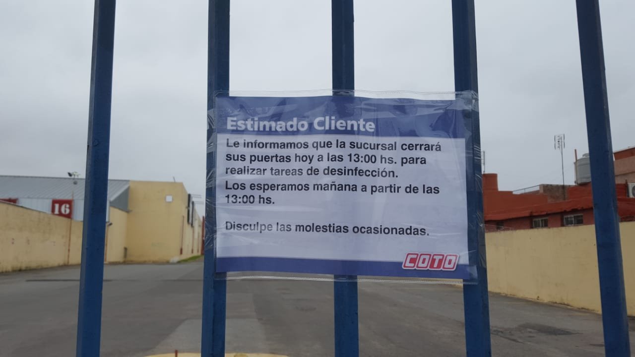 Más de 20 casos de coronavirus: cierran preventivamente el Coto de Lanús