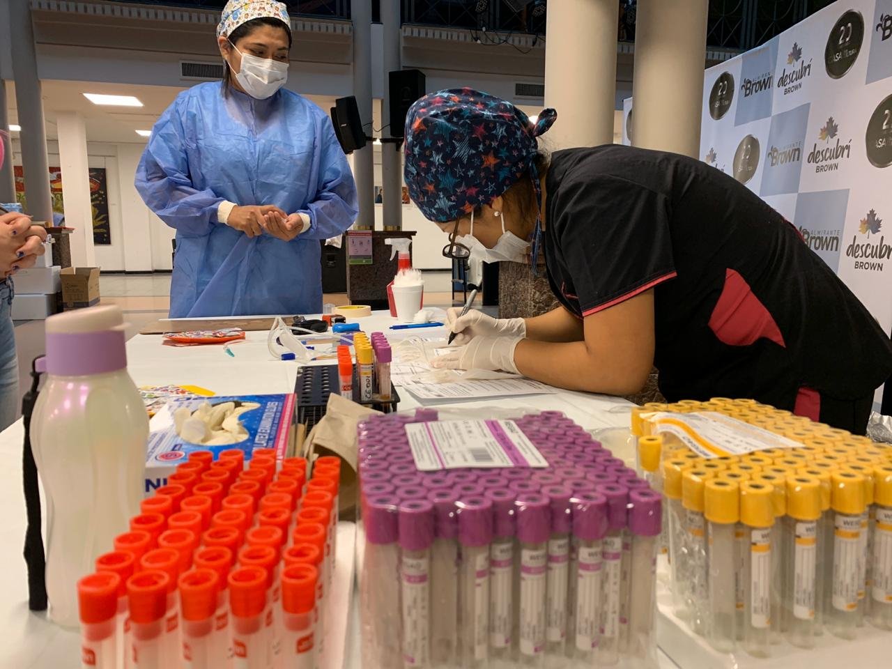 Brown: avanza la campaña de donación de plasma