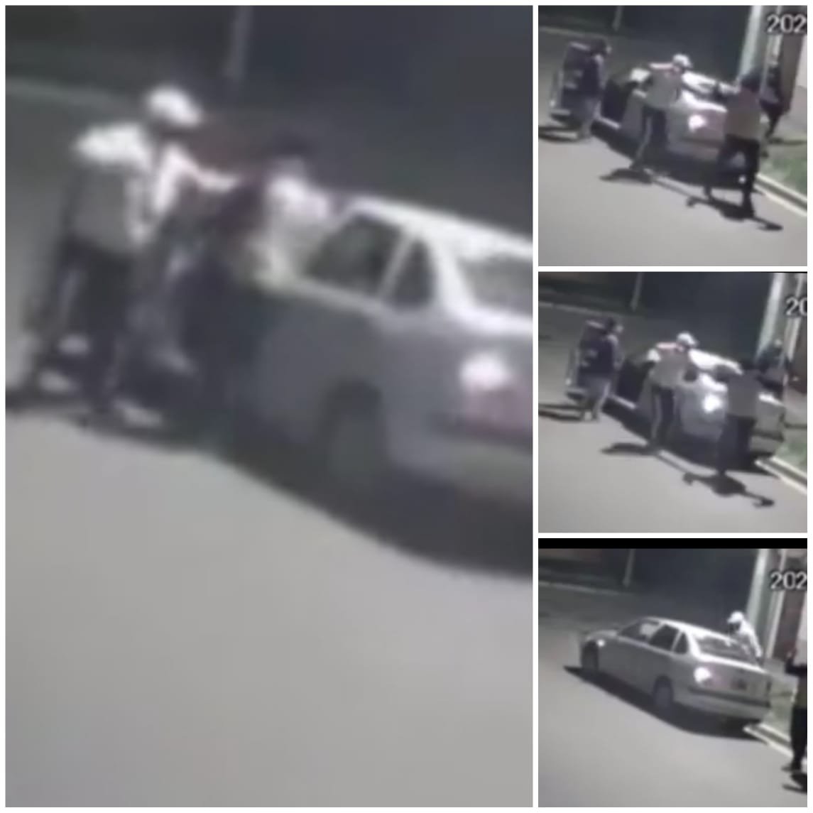 Quilmes: violento asalto quedó registrado en video