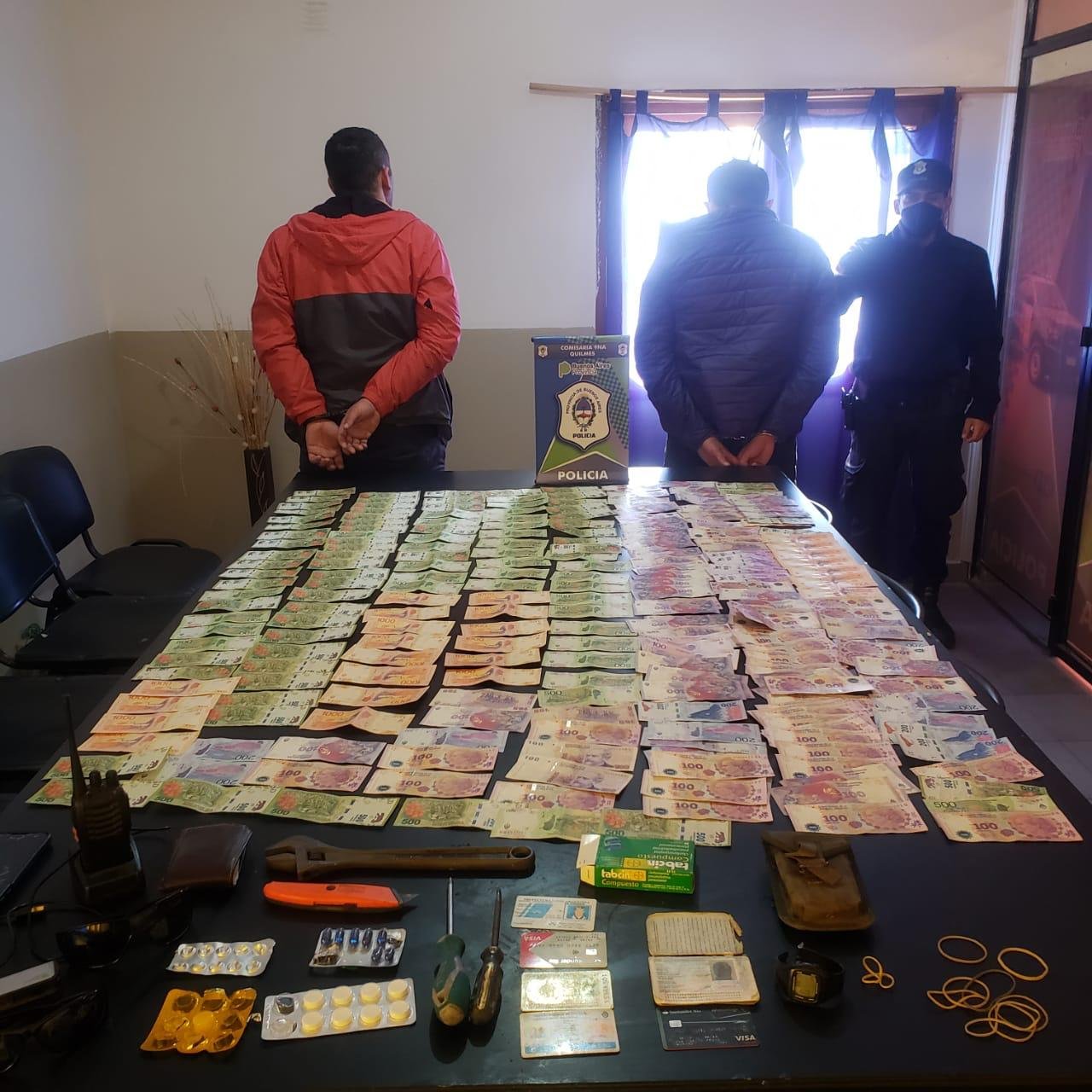 Quilmes Oeste: dos detenidos luego de un raid delictivo
