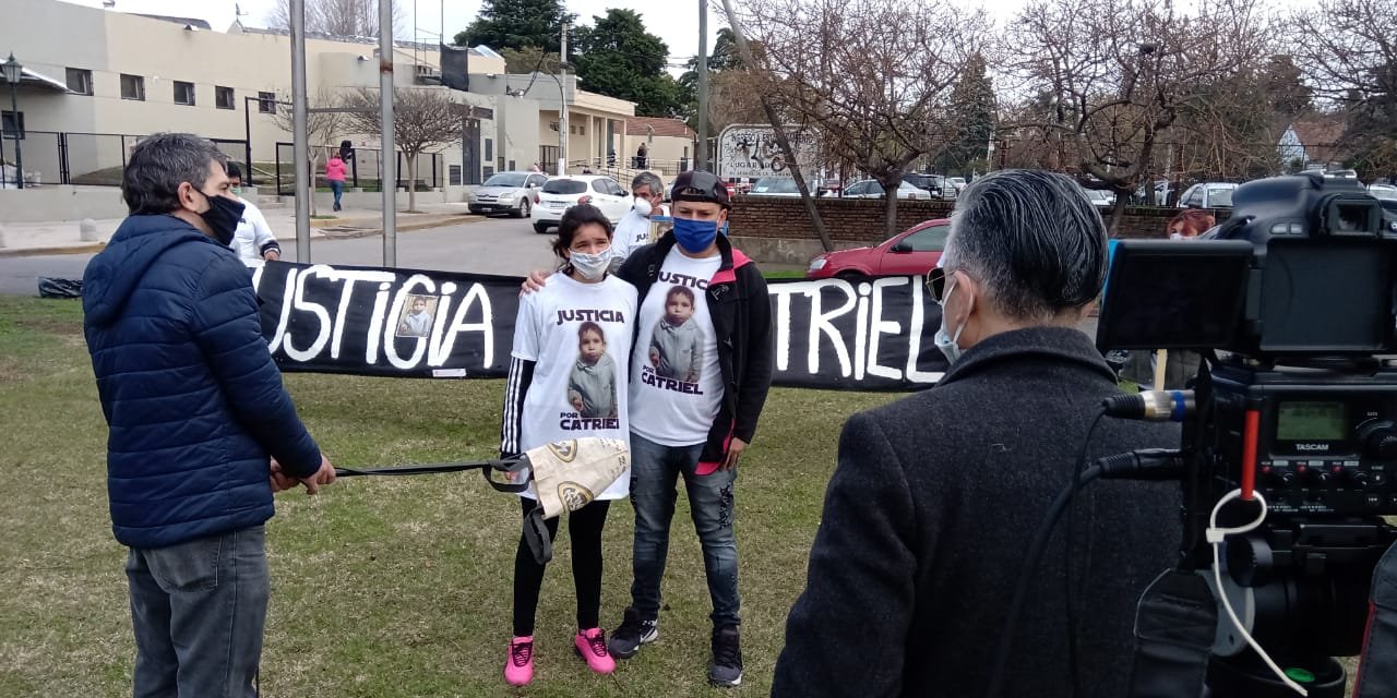 Impedidos de realizar marchas por el endurecimiento de la cuarentena, familia de Catriel encara una campaña virtual pidiendo justicia
