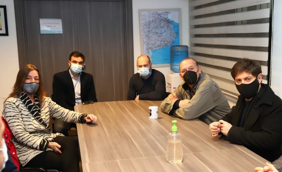 Kicillof, Frederic y Berni mantuvieron una reunión para coordinar cuestiones de seguridad
