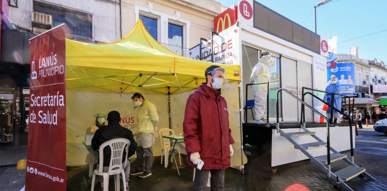 Lanús: avanza el «Casa por Casa» en todo el distrito