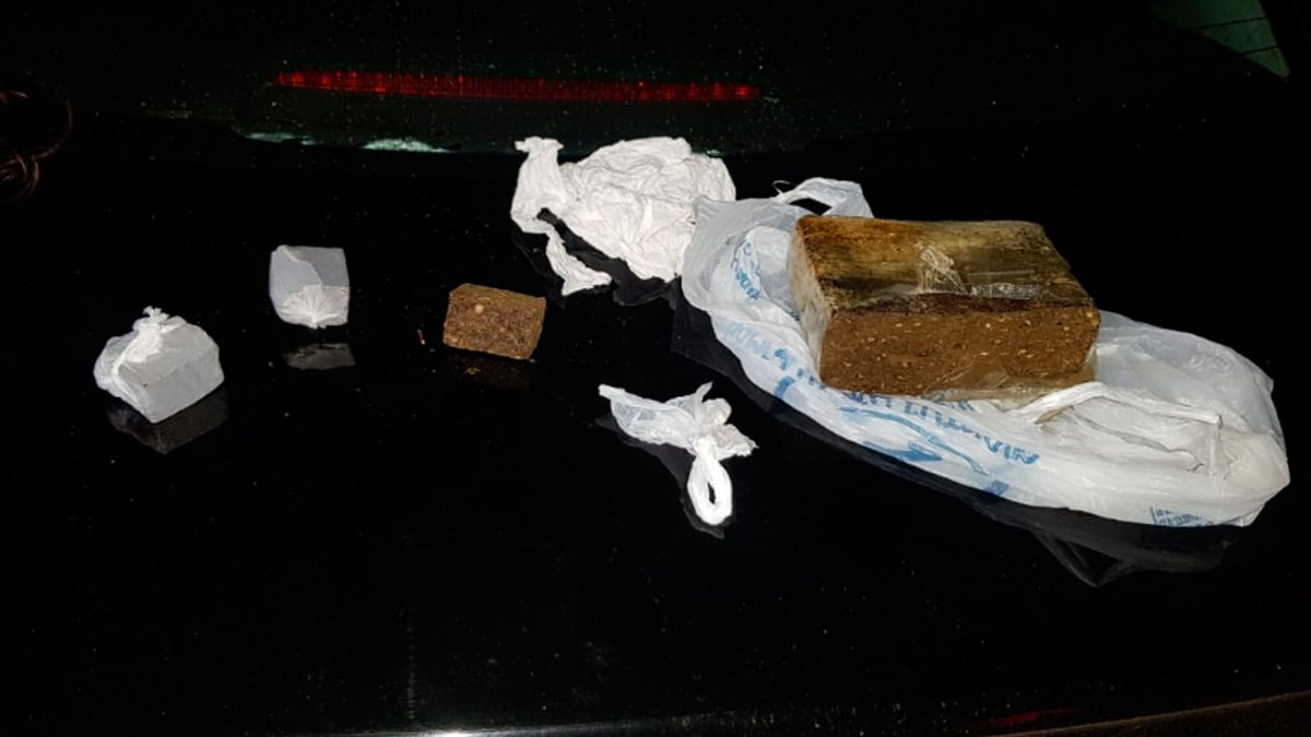 Sarandí: llevaban un kilo de marihuana