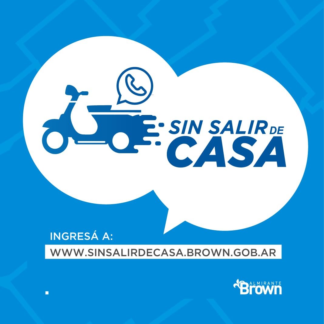 «Sin salir de casa», el programa de comercio on line que sigue creciendo en Brown