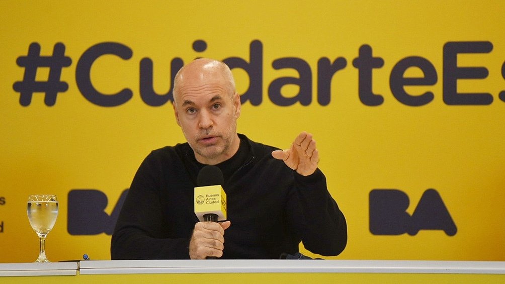 Larreta: «El promedio de los casos continúan estabilizados, pero en un nivel alto»