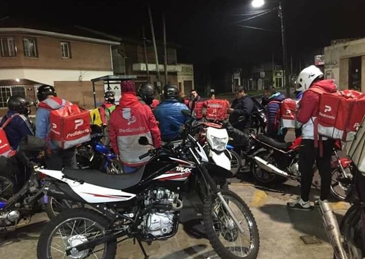 Trabajadores de deliverys de Lomas de Zamora vuelven a reclamar por mayor seguridad