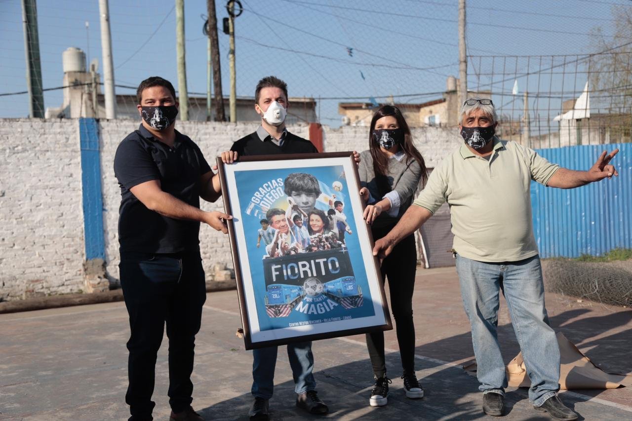 La mano de Dios volvió a Fiorito