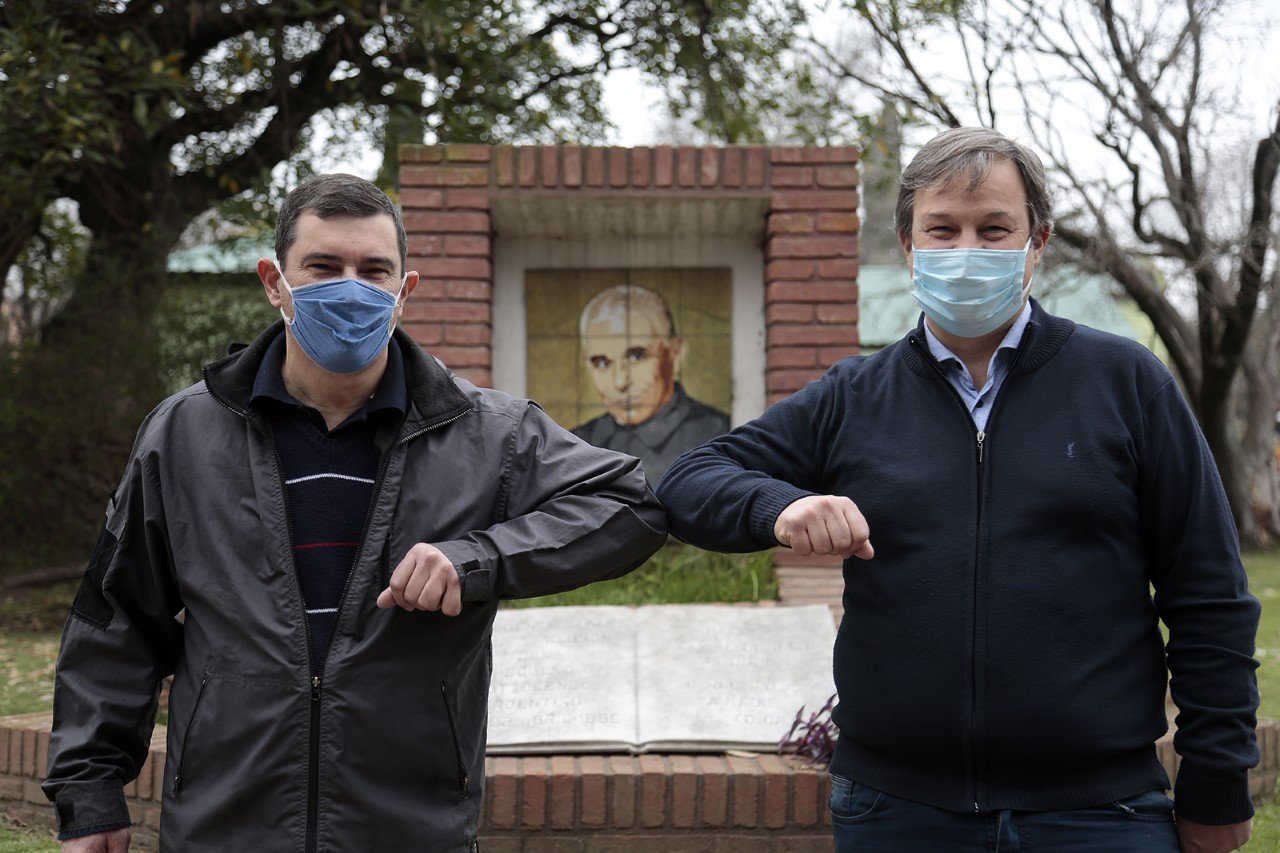 Cascallares recordó los 20 años de la llegada del Corazón de Don Orione