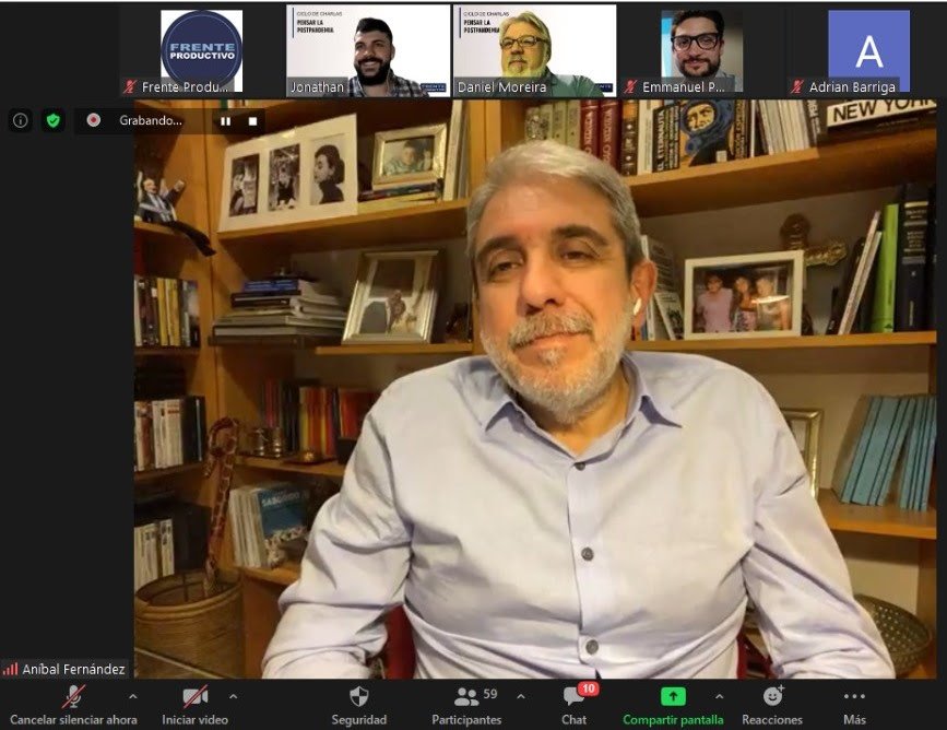 Aníbal Fernández: “Un mercado doméstico fortalecido es la única forma que tenemos de proyectarnos”