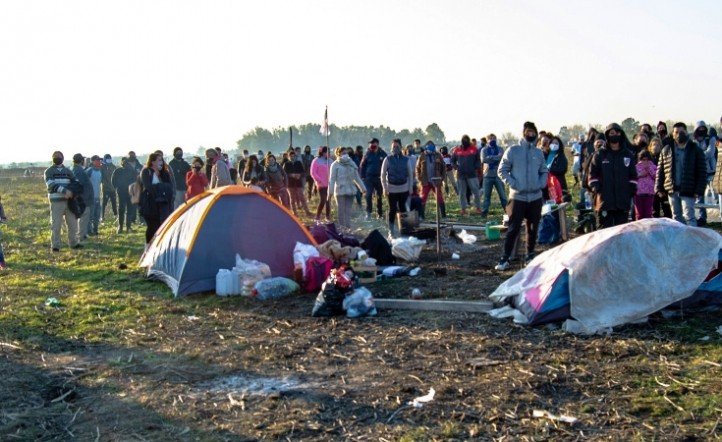 Guernica: movilización para evitar el desalojo