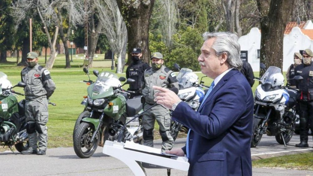 «Vamos a ser implacables, con el Código Penal en la mano», afirmó el Presidente