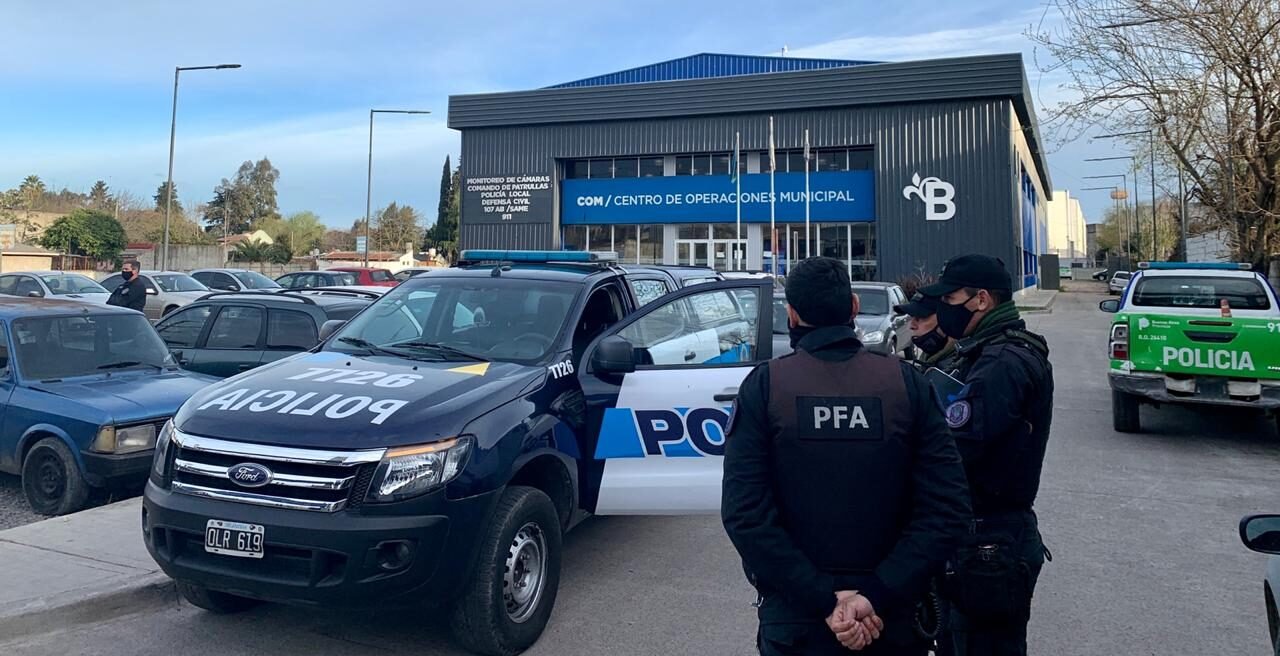 La Policía Federal desplegó la «Fuerza de Respuesta Inmediata» en Brown