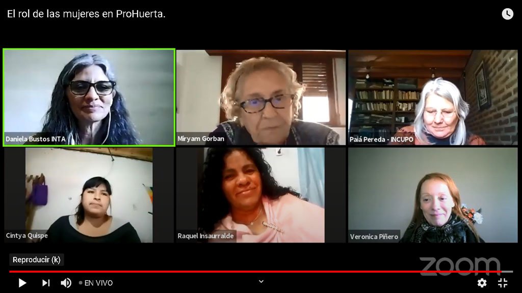 Casi el 70 por ciento de las promotoras de Prohuerta son mujeres