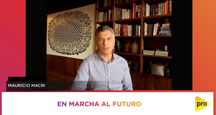 Macri opinó que «la cuarentena eterna nos ha hecho daño» y pidió que el PRO «siga batallando»
