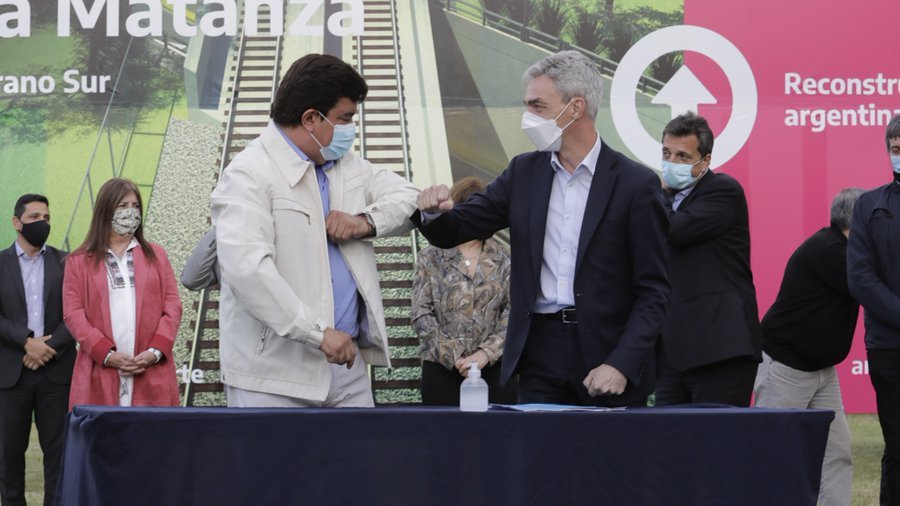 La Matanza: Meoni anunció una inversión de $4.060 millones en obras ferroviarias para el distrito