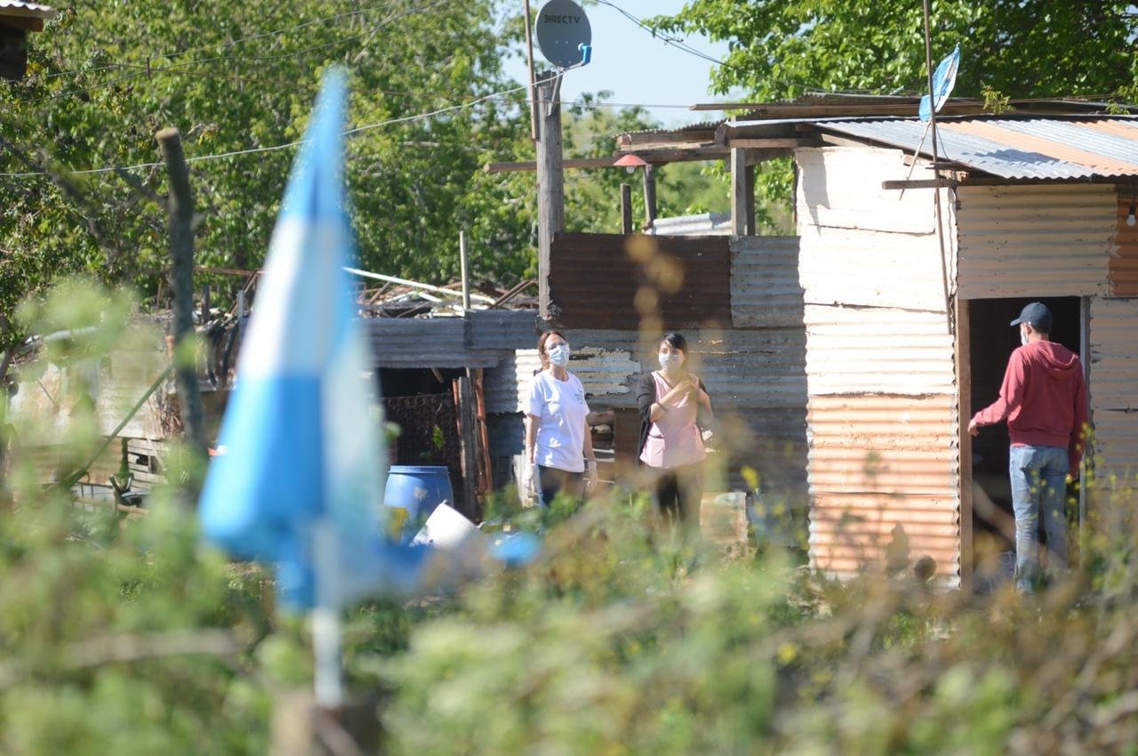 Operativo de desalojo en el Reservorio de Los Hornos