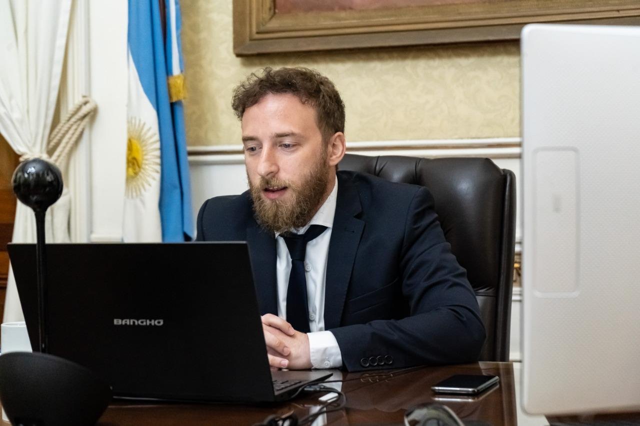 Federico Otermín participó del ciclo “Construcción colectiva de un Estado Abierto: Desafíos de un Parlamento Abierto”