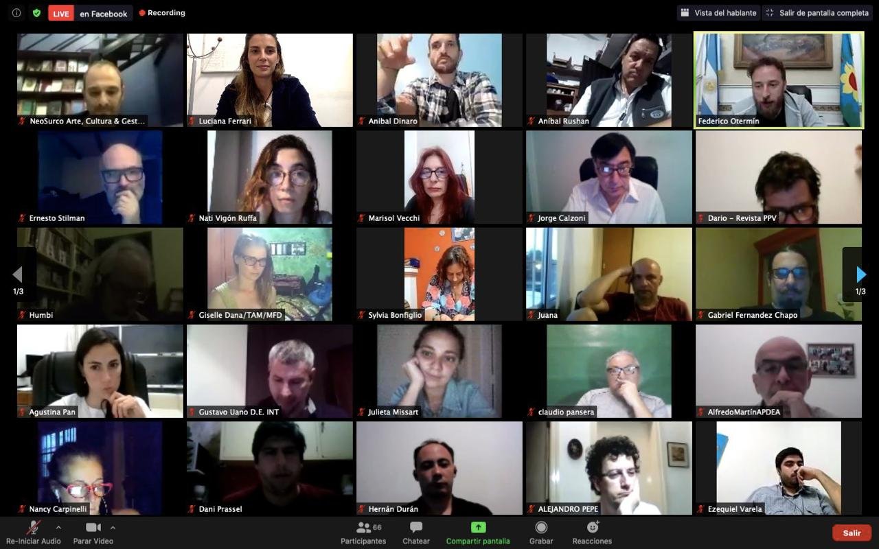 Federico Otermín participó del lanzamiento de Neo Surco, un nuevo espacio de organización cultural del Conurbano Sur