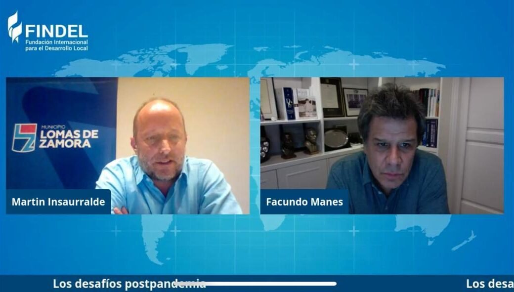 Insaurralde y Manes debatieron sobre los desafíos de la pospandemia