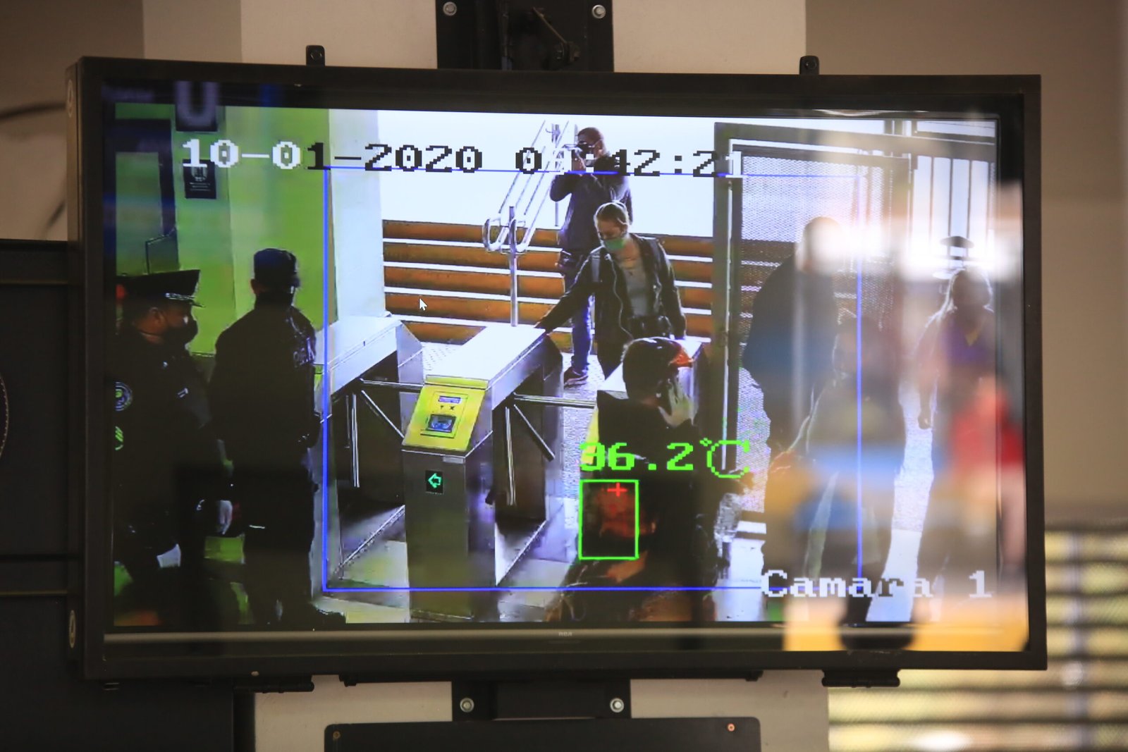 Testeo rápido en la estación Monte Grande