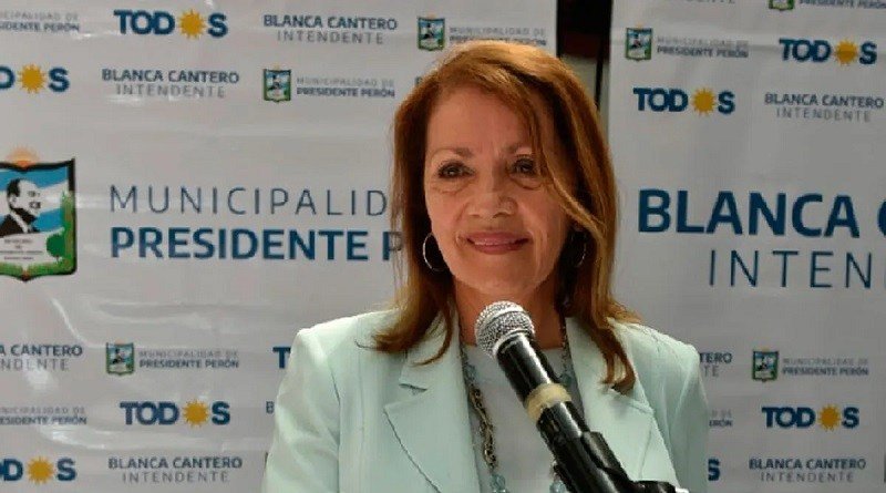 Para la intendenta Blanca Cantero, la mayoría de las personas que ocuparon el predio en Guernica “tiene vivienda”