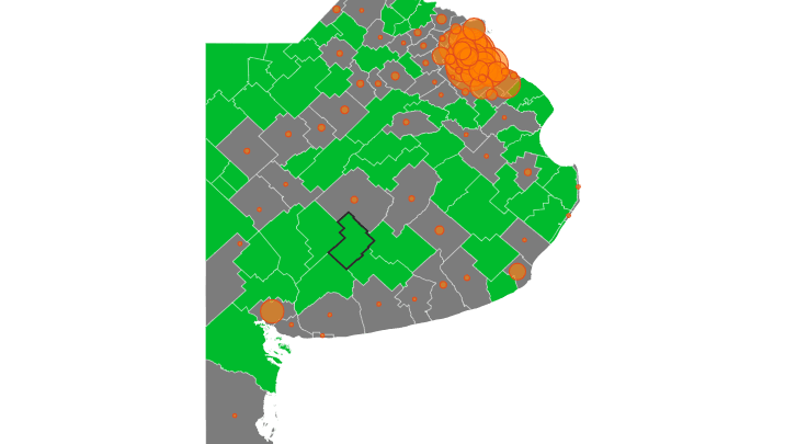 La Provincia suma 5.222 casos de coronavirus y alcanza los 451.286 contagios