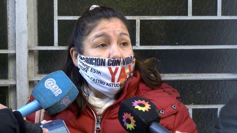 La madre de Facundo Castro defendió su hipótesis de que a su hijo «lo mató la policía bonaerense»